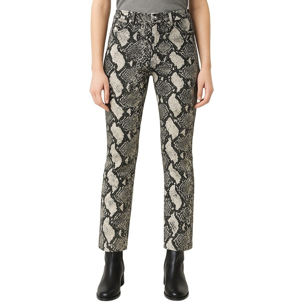 Urban Outfitters Pants Size 4 Snakeskin Pattern High Rise Stretch Modern Edgy